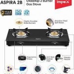 Impex Glasstop Gasstove 2B(ASPIRA ADOR 2B)
