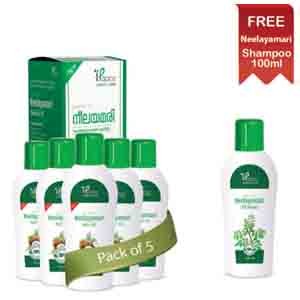 Neelayamari Hair Oil Buy 5 – Get 1 Neelayamari Shampoo