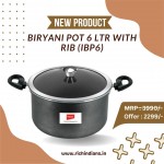 Biryani Pot 6 Ltr With RIB (IBP6)