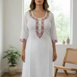 Cotton Embroidery Kurti For Women