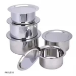 Premium Stainless Steel Cookware 5 PCS