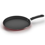 Impex ITP-2620 Induction Base Nonstick Aluminium Pathiri Pan (26 cm, Maroon)