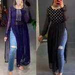 Naira Embroidered Kurti With Combo Offer