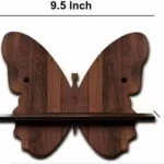 Decorative Wall Hanging/ Wooden Wall Shelf (Number of Shelves - 4 ,Brown)