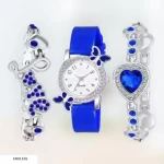 NEW FANCY Bf DESIGN ANALOG WATCH & BRACELET FOR WOMEN & GIRLS