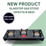 Glasstop Gas stove (Specta 3B Neo)