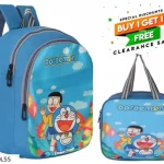 Lightweight Waterproof School Bag with tiffin bag
