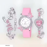 NEW FANCY Bf DESIGN ANALOG WATCH & BRACELET FOR WOMEN & GIRLS