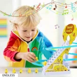 Small Duck Penguin Electronic Climbing Stairs Track Toy