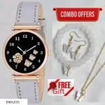Analog Watches And Free Gift