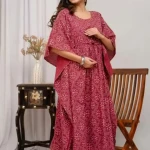 MAROON PRINTED KAFTAN SPECIAL