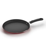 Impex ITP-2820 Induction Base Nonstick Aluminium Tawa Pan (28 cm,Maroon)