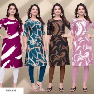 DAILYWEAR KURTI- Combo of 4