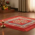 Heart Home Velvet Prayer Mat or Meditation Carpet
