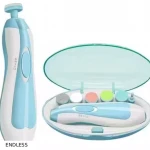 Safe Baby Nail File Set with 6 Grinders Manicure Kit