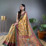 Pure malai cotton saree