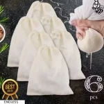 Organic Cotton Muslin Bag  for Multi use