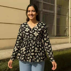 Stylish Peplum top for Women – Perfect for Casual or Office Wear