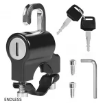 Universal Motorcycle Helmet Lock for Bike Handle 2 pcs