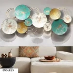 Modern circle wall abstract