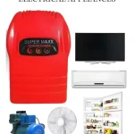 Digital & Powerful Electricity Saver Device (Red) (Pack of 2)