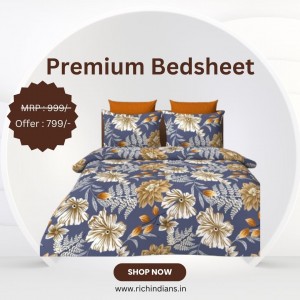 ButterFly  Premium Bedsheet