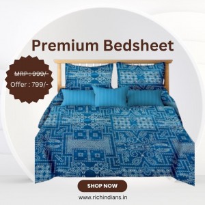 ButterFly  Premium Bedsheet