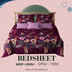 ButterFly  Premium Bedsheet