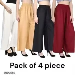 New trending design plazo pack of 4 piece