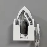 Natural Wood Iron Press Holder Stand – Safe & Convenient IronPress Organizer