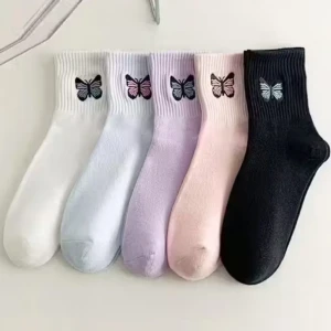 Trendy girls and women New Ankle Length Socks Combo of 5 Pairs