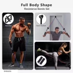 Full Body Shape Resistance Bands  Set