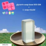 Coconut Pure Glycerin Base 500 gm with  Glowing Soap